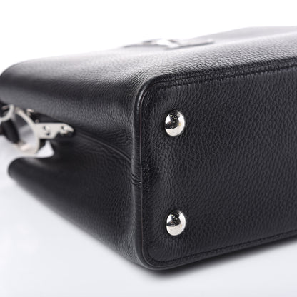 Louis Vuitton Taurillon Capucines PM Black 8 of 9