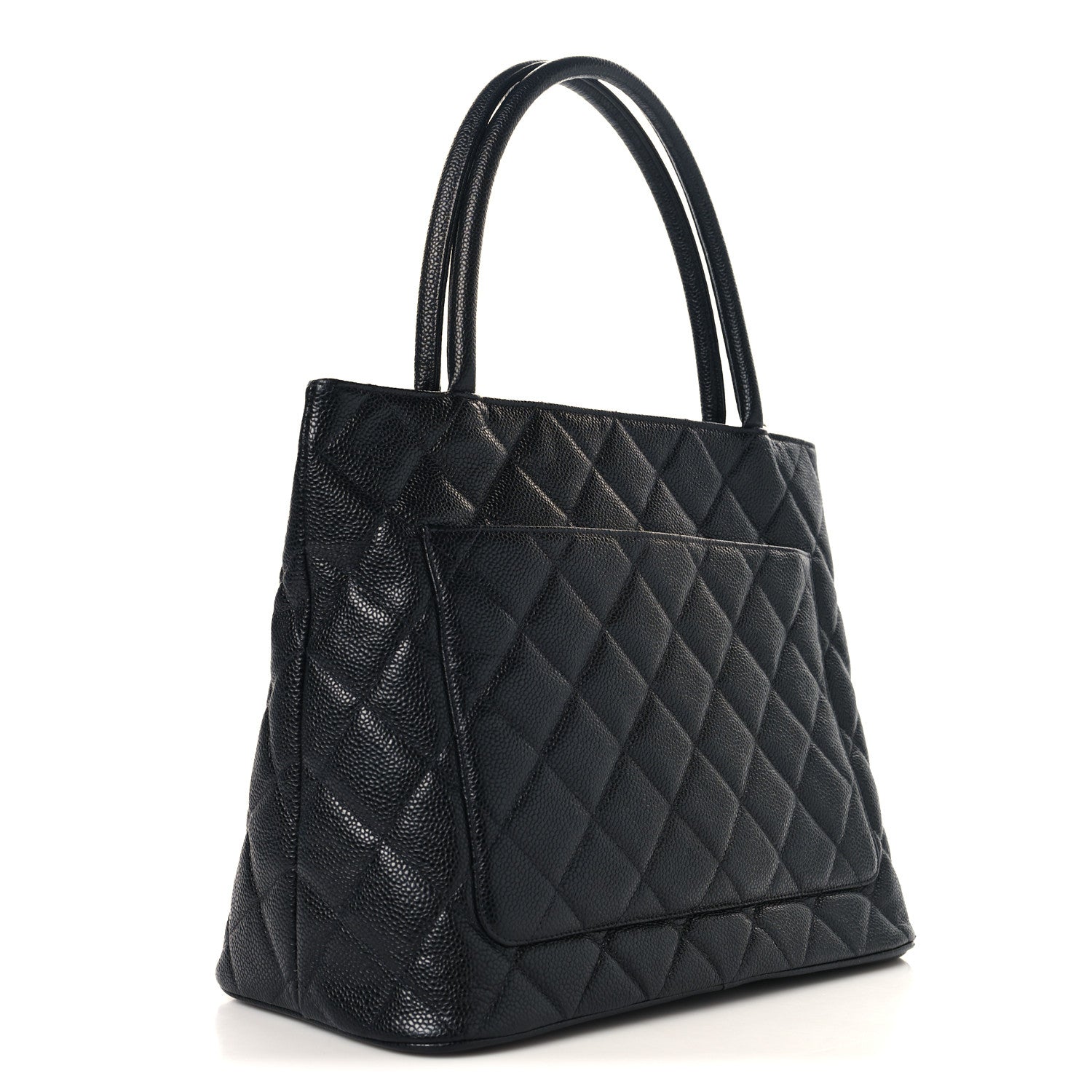Chanel Caviar Quilted Medallion Tote Black 2 of 9