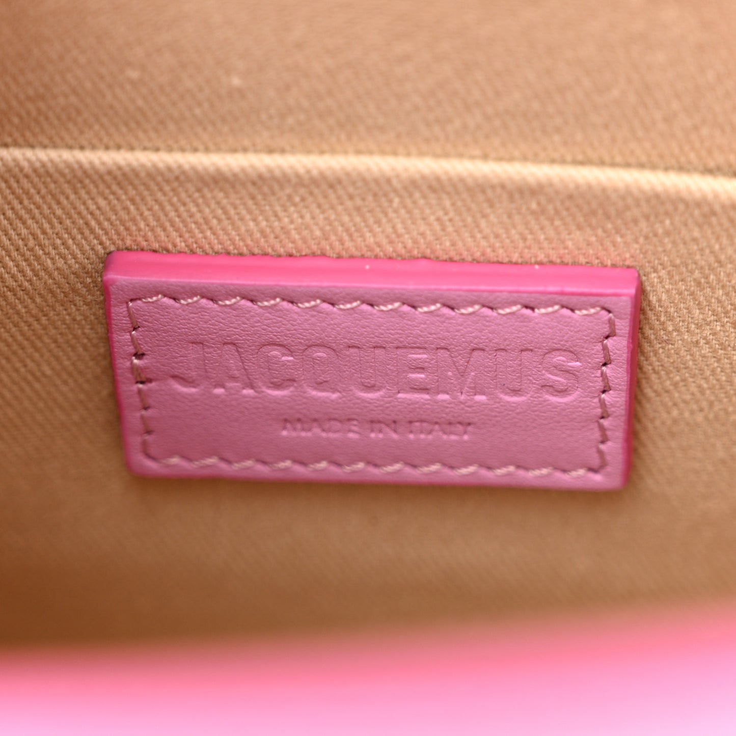 Smooth Calfskin Le Grand Chiquito Light Pink