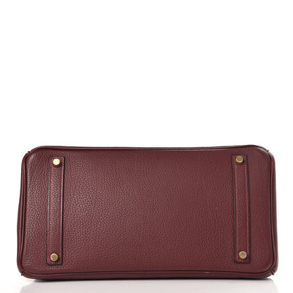 Hermes Fjord Birkin 35 Rouge H 6 of 37