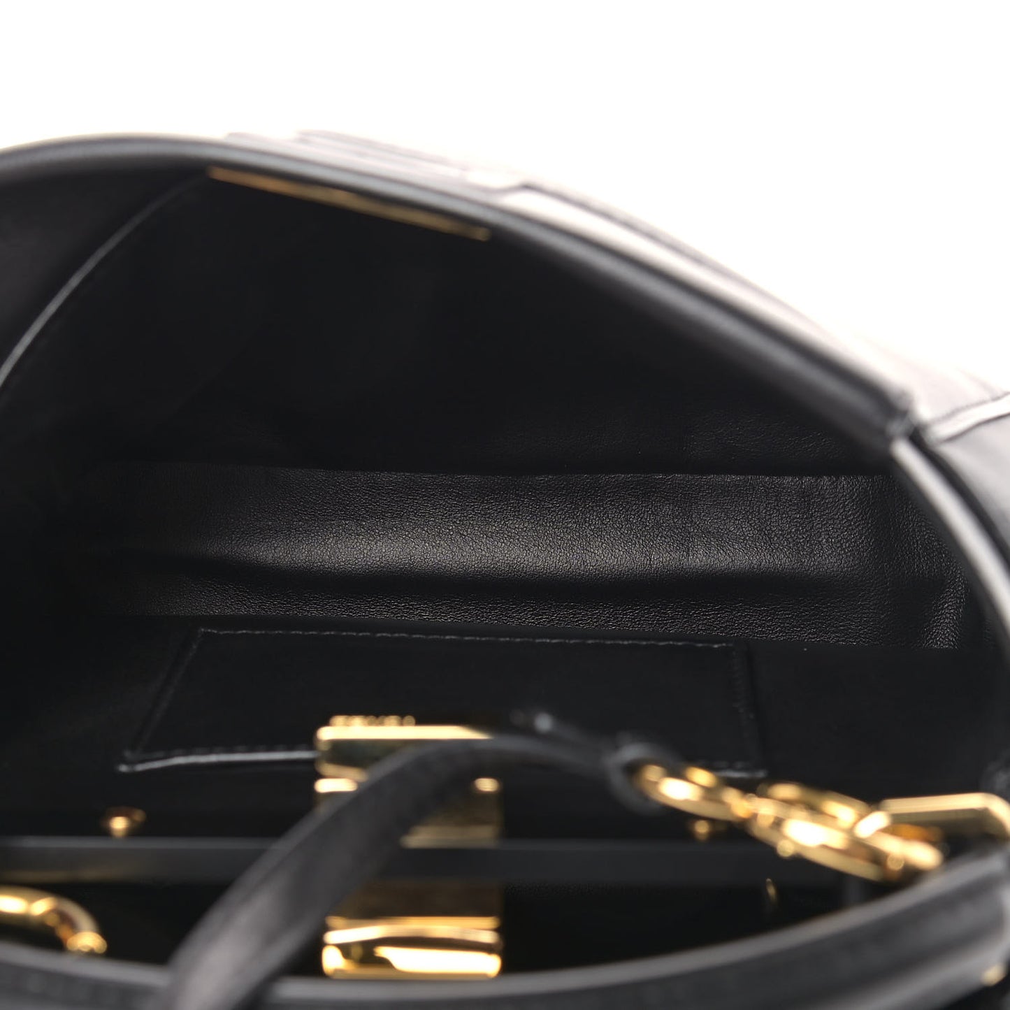 Nappa Monster Eyes Mini Peekaboo Iconic Satchel Black