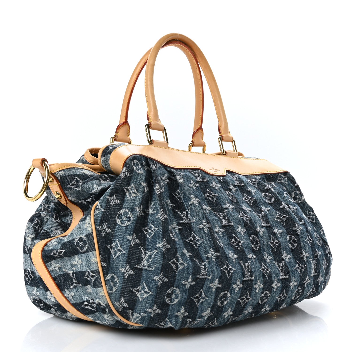 Louis Vuitton Denim Raye Cabas GM 3 of 11