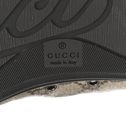 Gucci Monogram Mens High Top Sneaker 8.5 Dark Brown 6 of 10