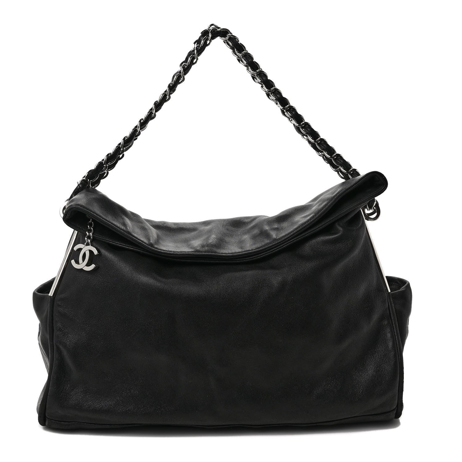 Chanel Lambskin Large Ultimate Soft Tote Black 1 of 12
