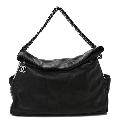 Chanel Lambskin Large Ultimate Soft Tote Black 1 of 12