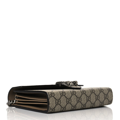 Gucci GG Supreme Monogram Mini Dionysus Chain Wallet Beige Taupe 4 of 10