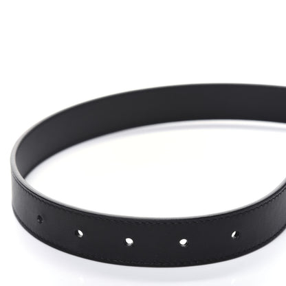 Gucci Calfskin Crystal Double G 30mm Belt 80 32 Black 7 of 8