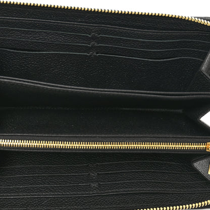 Louis Vuitton Empreinte Zippy Wallet Black 5 of 7