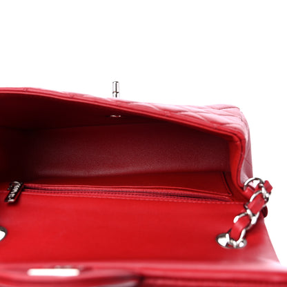 Chanel Lambskin Quilted Mini Rectangular Flap Red 5 of 11