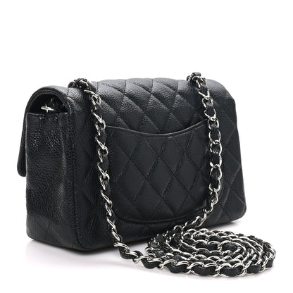 Chanel Caviar Quilted Mini Rectangular Flap Black 3 of 10