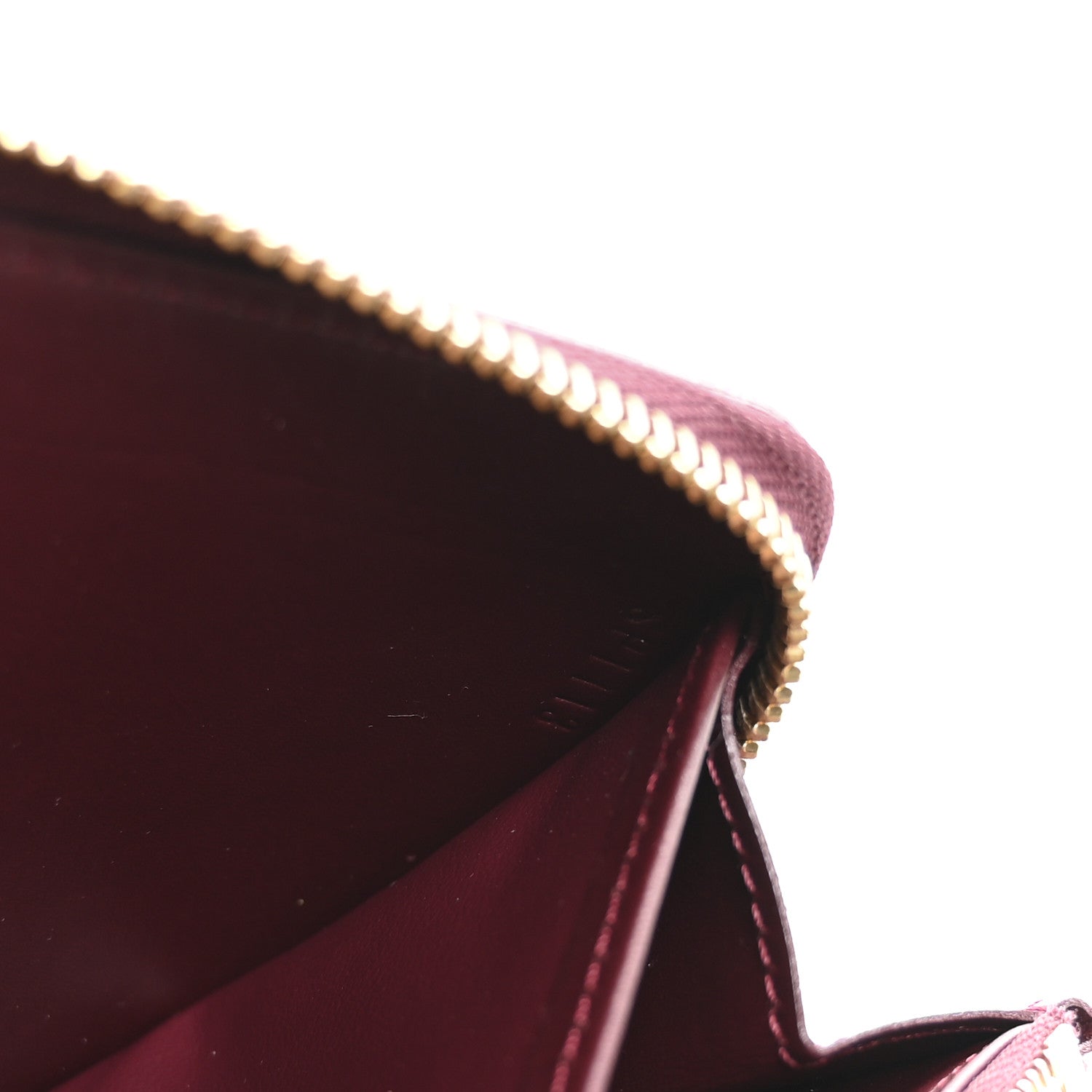 Louis Vuitton Vernis Zippy Wallet Rouge Fauviste 7 of 7