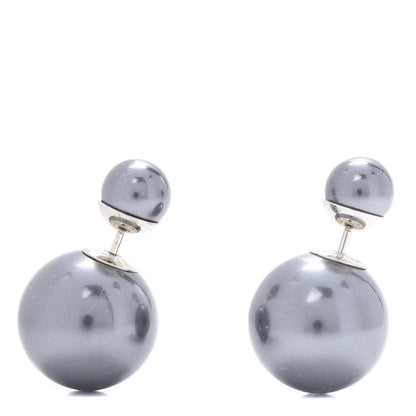 Christian Dior Mise En Dior Tribal Earrings Grey 1 of 4
