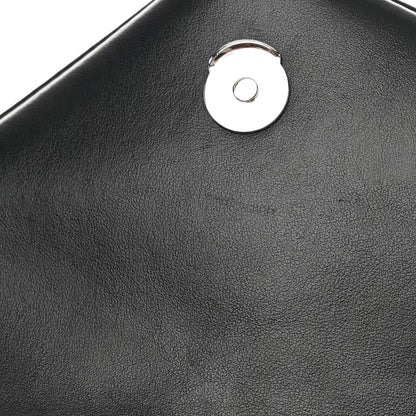Saint Laurent Calfskin Y Quilted Monogram Small Loulou Chain Satchel Black 12 of 13