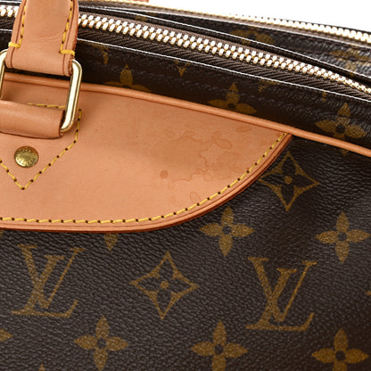 Louis Vuitton Monogram Alize 2 Compartment Luggage Travel Bag 16 of 39