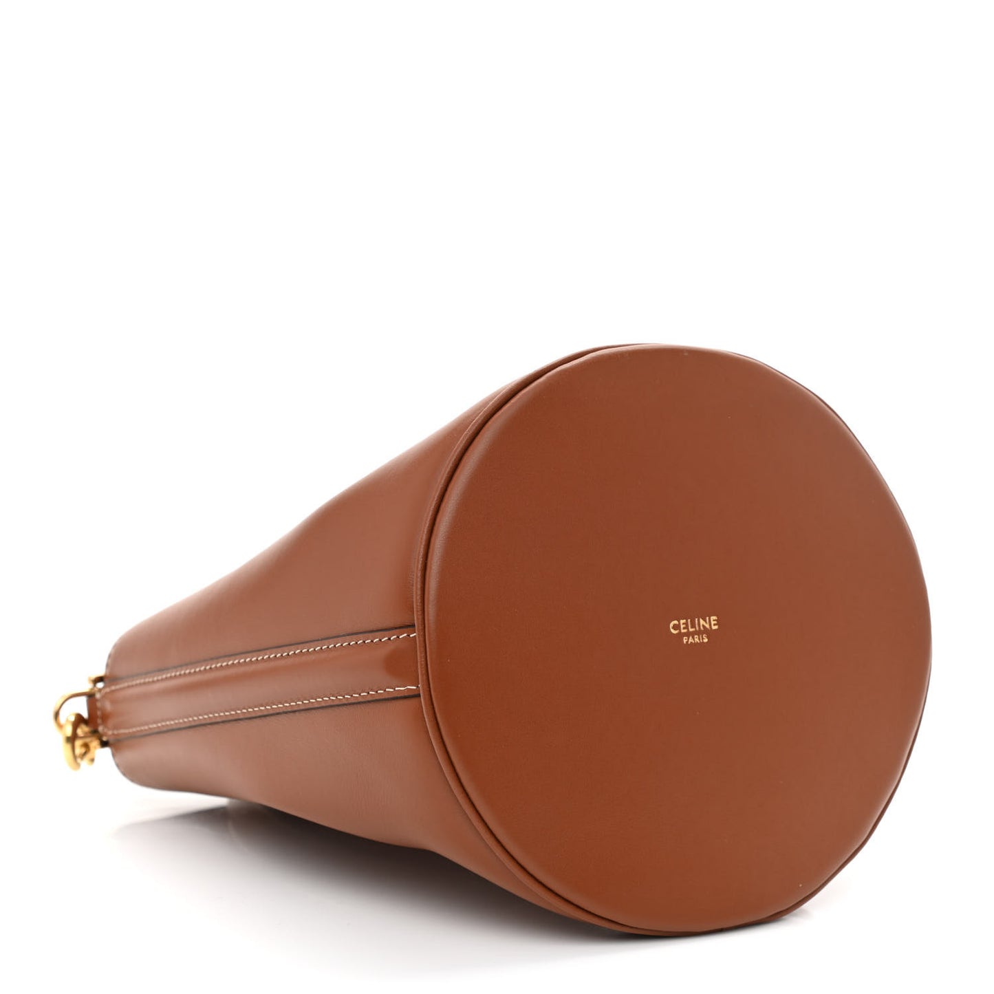 Smooth Calfskin Bucket 16 Bag Tan