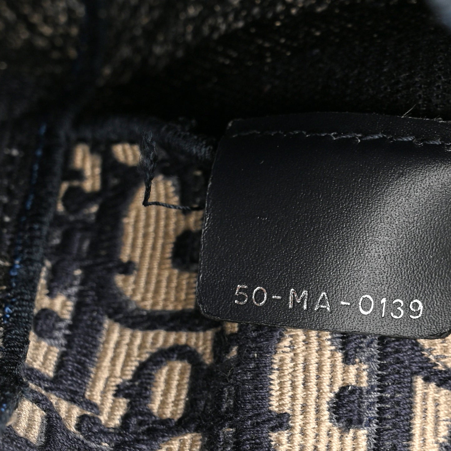 Oblique Backpack Blue White