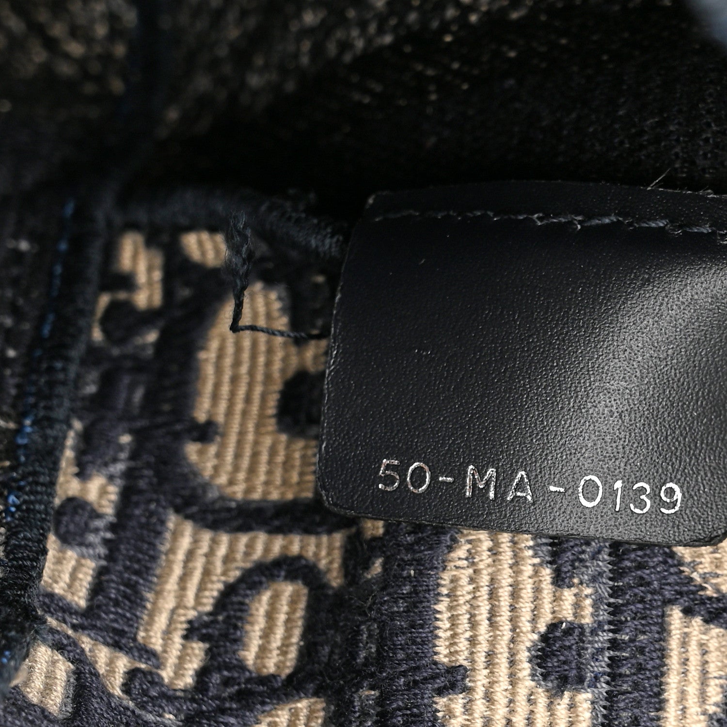 Christian Dior Oblique Backpack Blue White 7 of 11