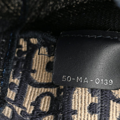 Christian Dior Oblique Backpack Blue White 7 of 11