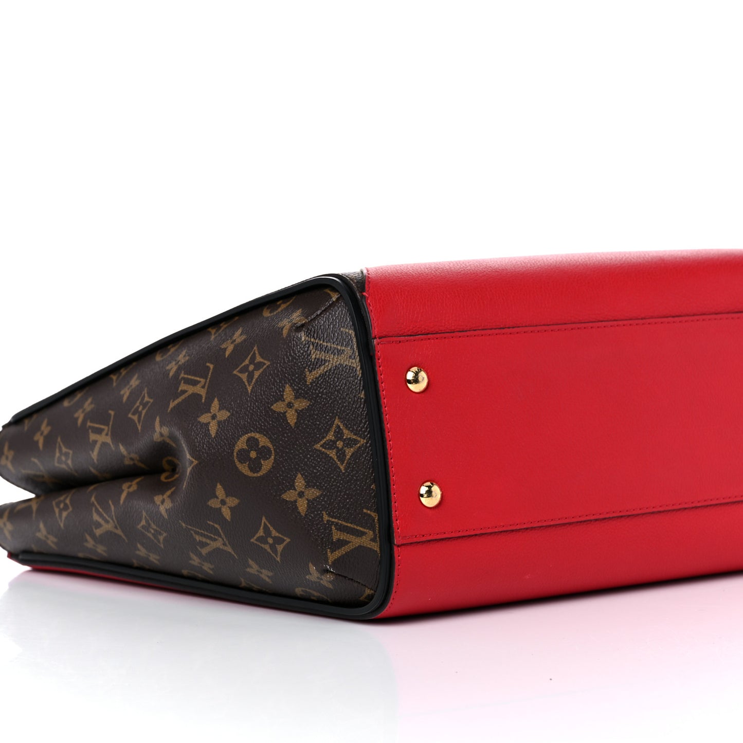 Calfskin Monogram Kimono Tote Cherry