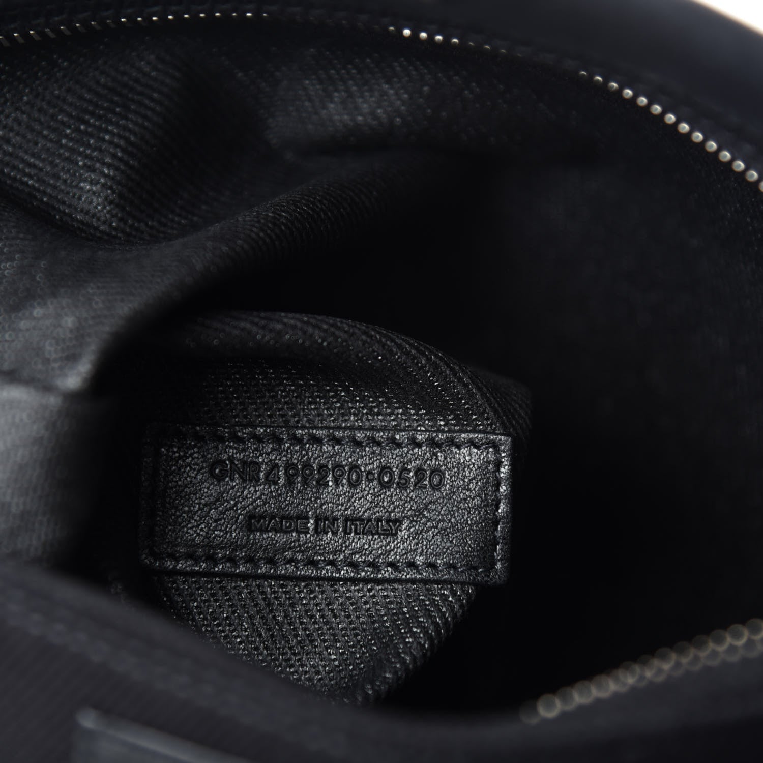 Saint Laurent Linen Calfskin Rive Gauche Tote Black 11 of 12