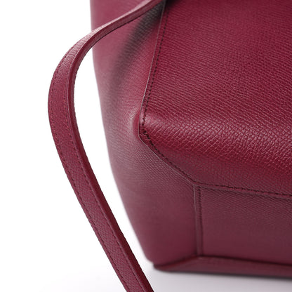 Celine Grained Calfskin Micro Belt Bag Plum 11 of 14