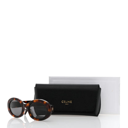 Celine Acetate Triomphe 01 Sunglasses CL 40194U Tortoise 7 of 7