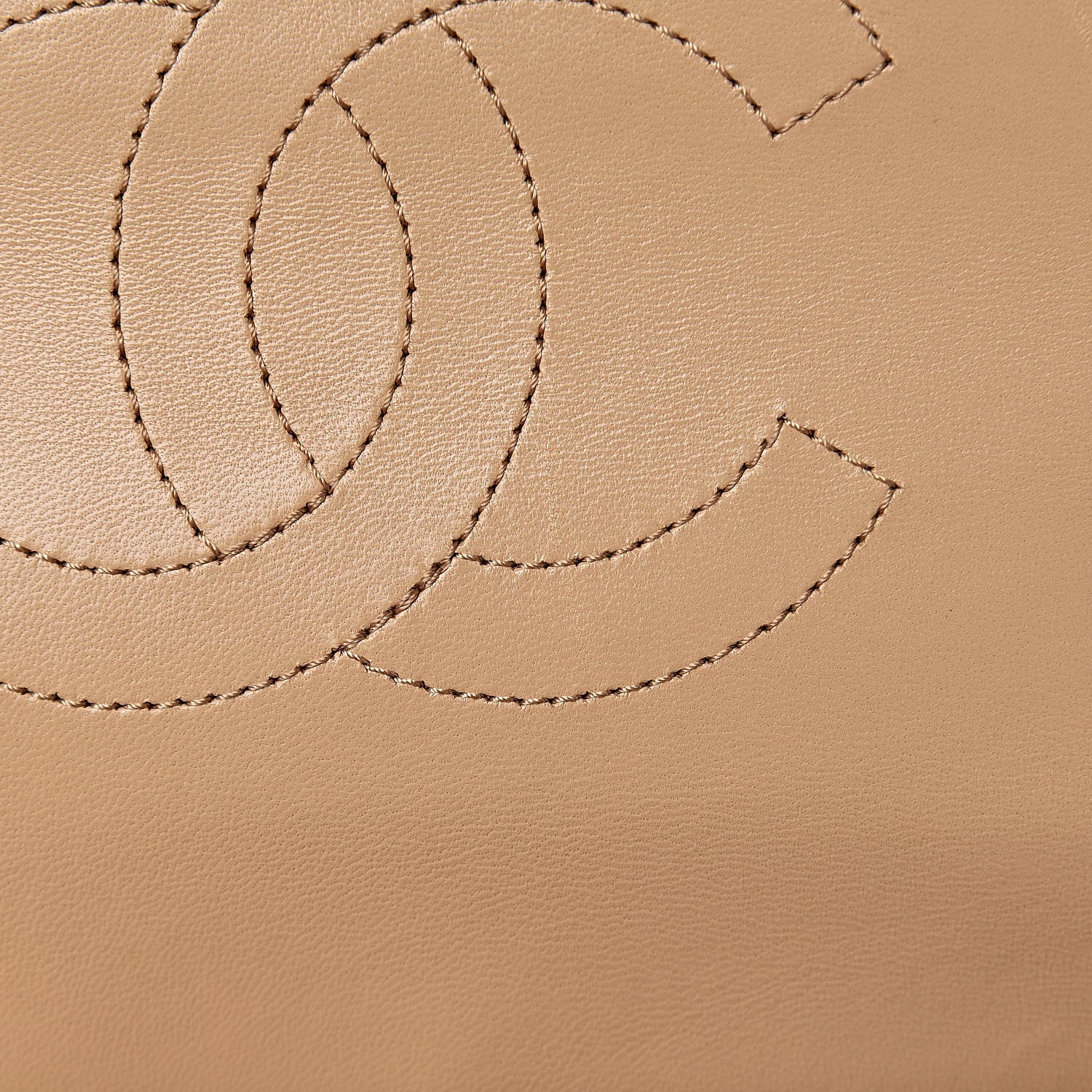 Chanel Lambskin Chevron Quilted Small Trendy CC Dual Handle Flap Bag Beige 10 of 16
