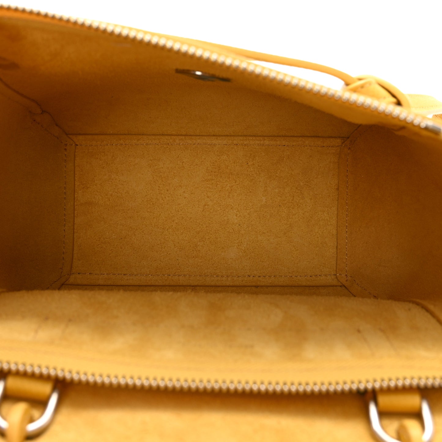 Grained Calfskin Nano Belt Bag Sunflower
