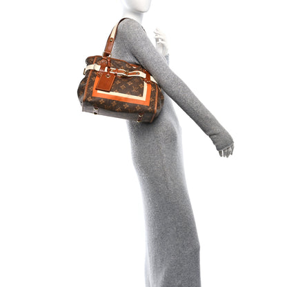 Louis Vuitton Monogram Rayures Tisse Sac PM 3 of 9