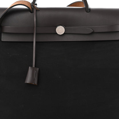Hermes Toile Vache Hunter Herbag Zip 39 MM Black Ebene 9 of 15