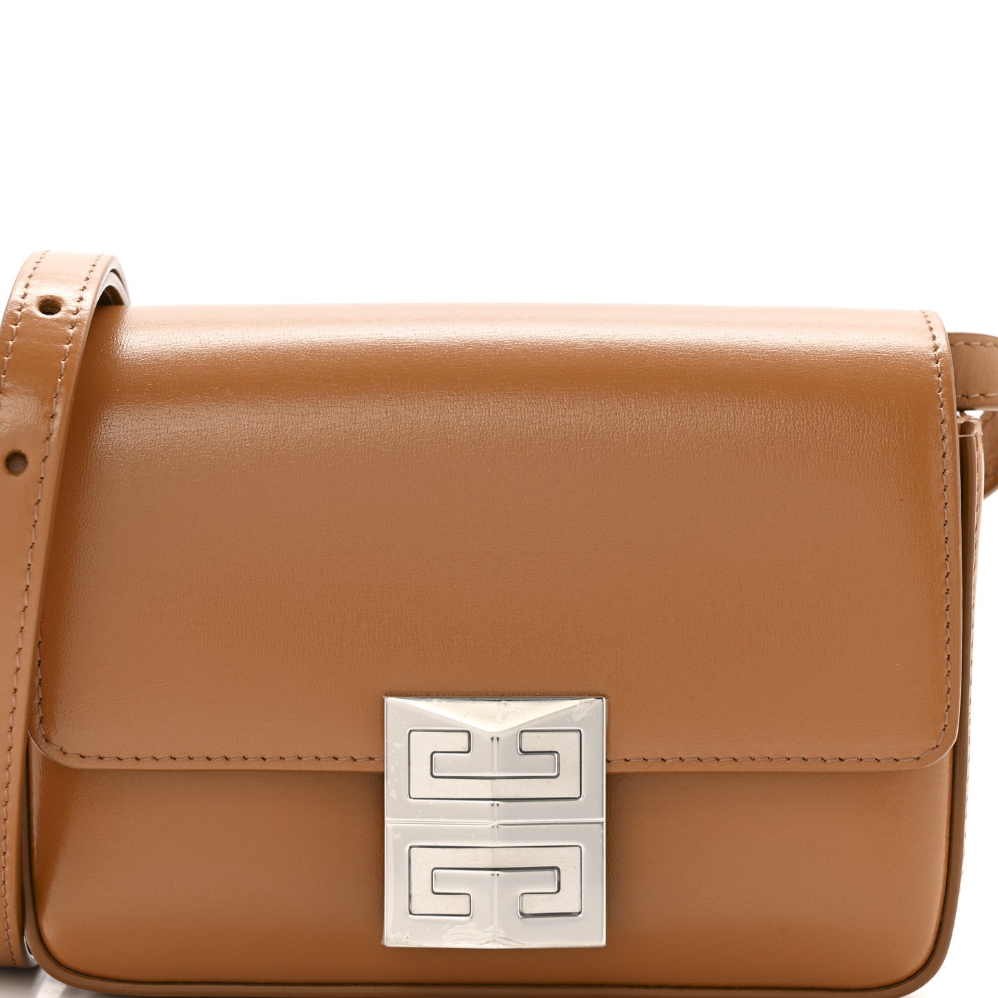 Box Calfskin Small 4G Shoulder Bag Tan