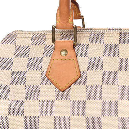 Louis Vuitton Damier Azur Speedy 25 19 of 21