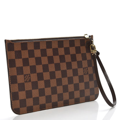 Louis Vuitton Damier Ebene Neverfull MM GM Pochette 3 of 7