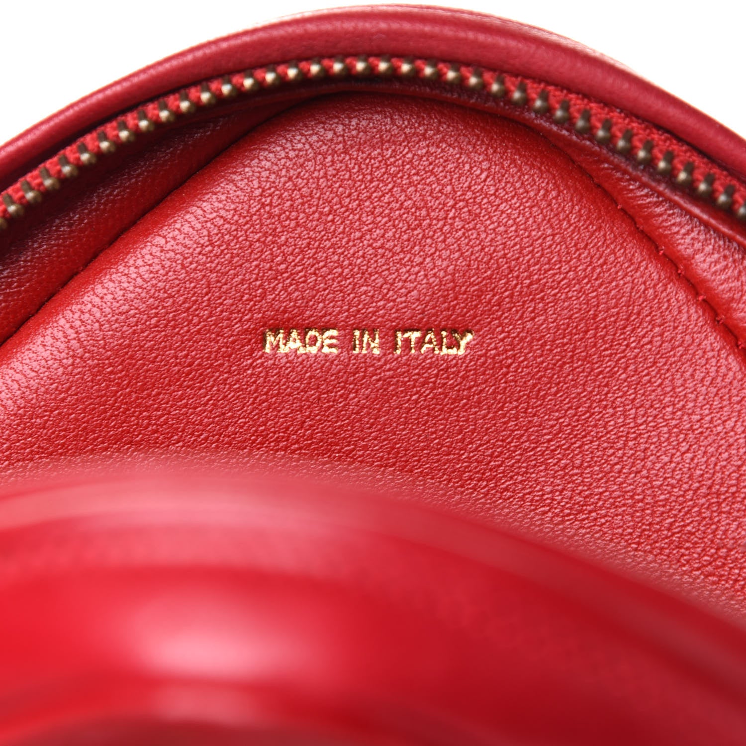 Chanel Lambskin Quilted Tassel Clutch Red 8 of 13