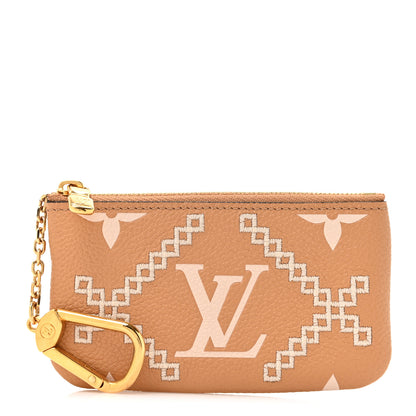 Louis Vuitton Empreinte Monogram Giant Broderies Key Pouch Arizona 1 of 7