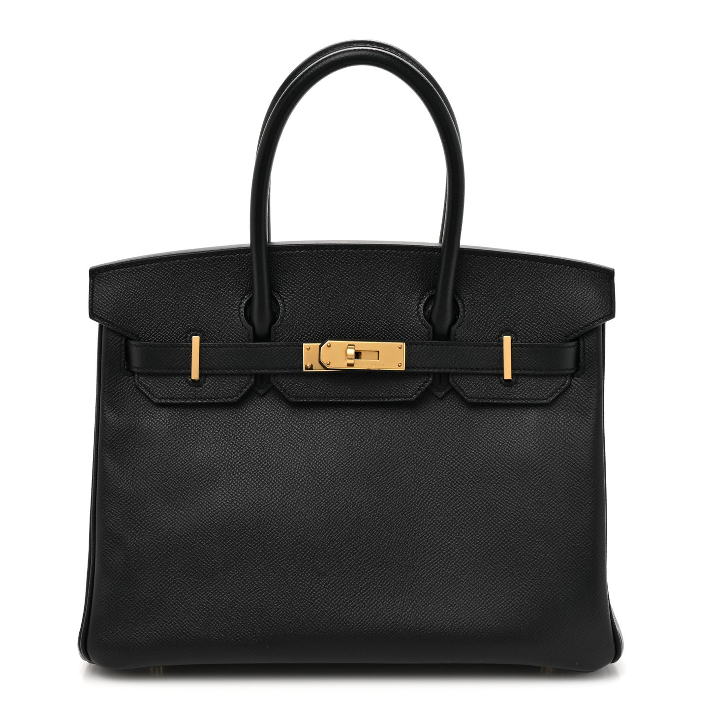 Epsom Birkin 30 Black