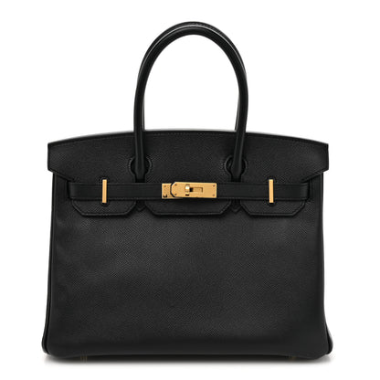 Hermes Epsom Birkin 30 Black 1 of 12