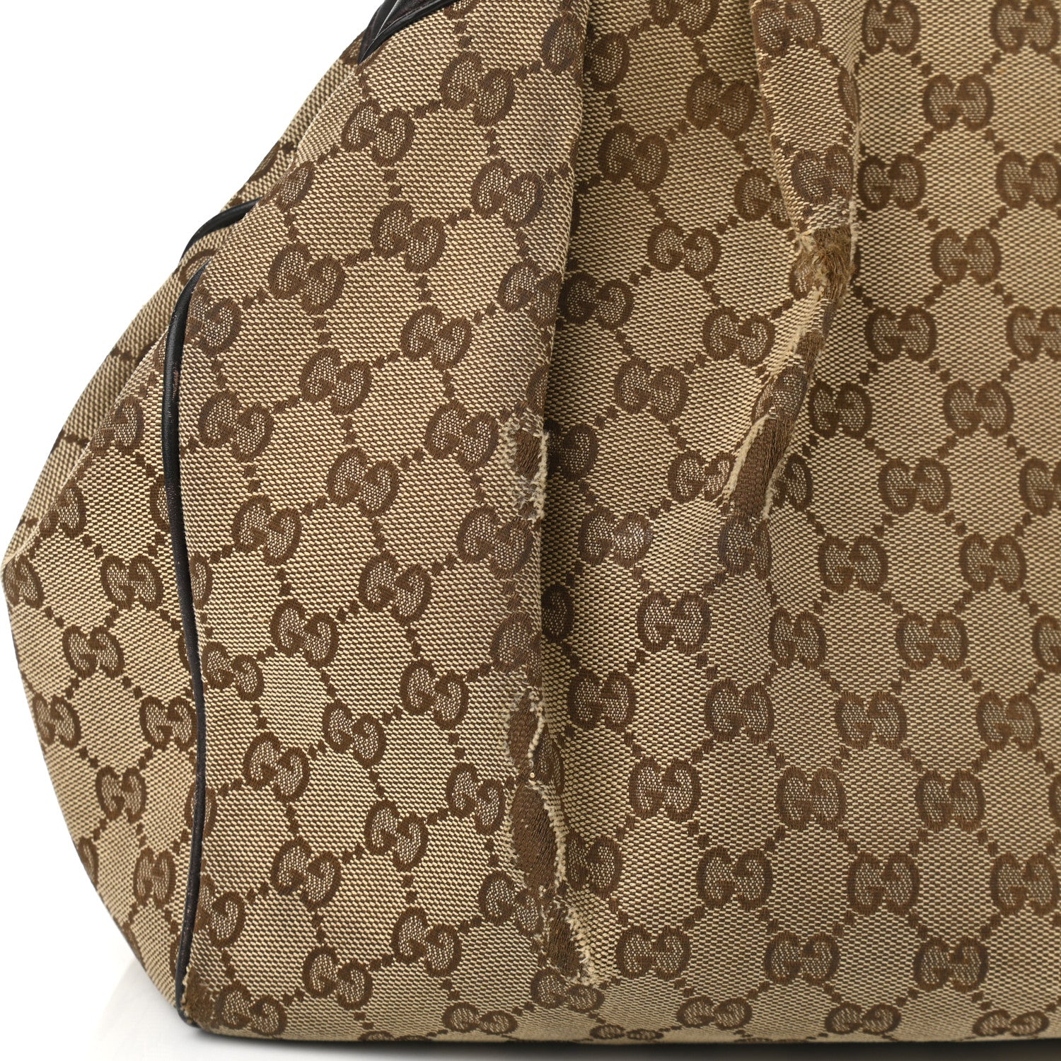 Gucci Monogram Medium Sukey Tote Dark Brown 13 of 15