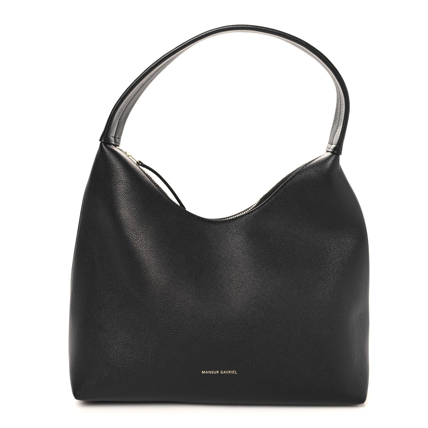 Mansur Gavriel Calfskin Small Candy Hobo Black 1 of 9