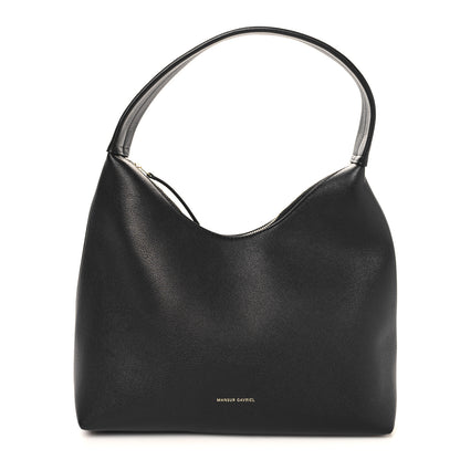 Mansur Gavriel Calfskin Small Candy Hobo Black 1 of 9