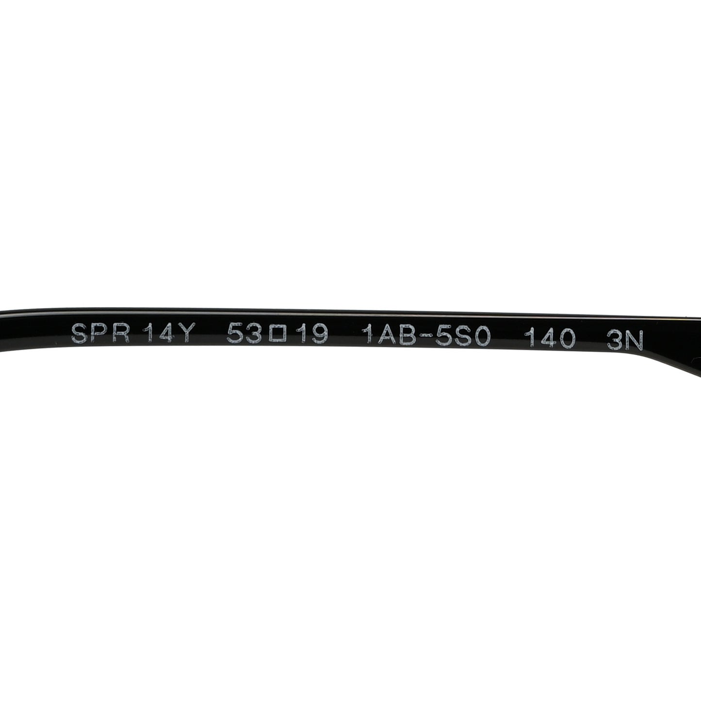 Acetate Sunglasses SPR 14Y Black Slate Gray