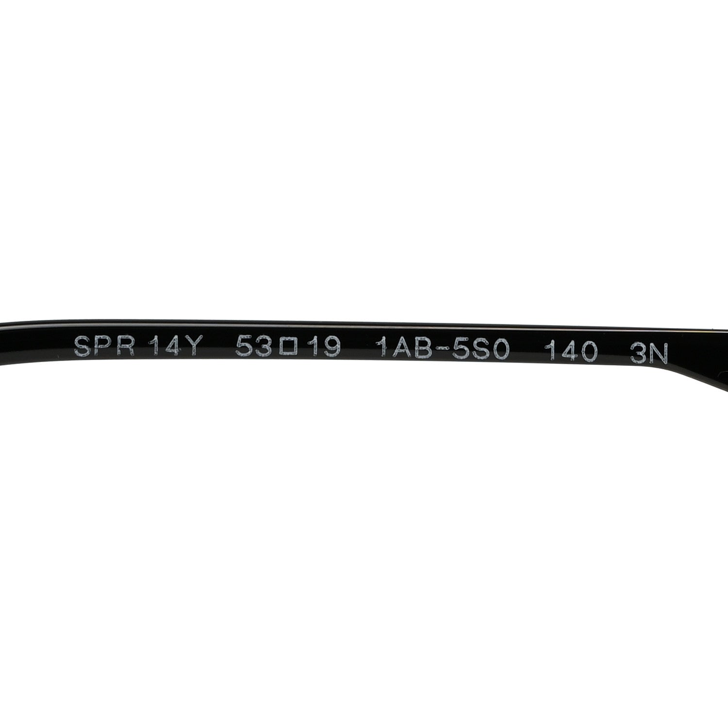 Prada Acetate Sunglasses SPR 14Y Black Slate Gray 5 of 9
