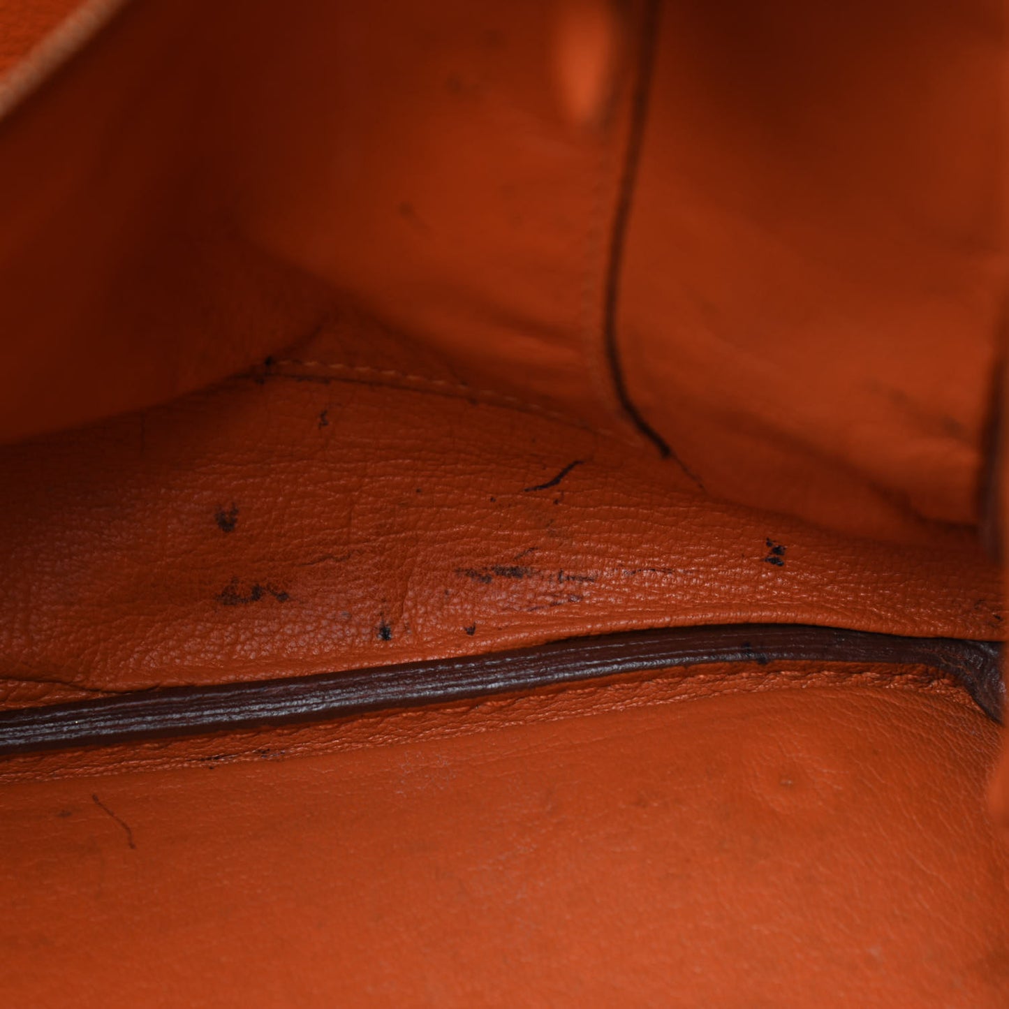 Togo Birkin 35 Orange