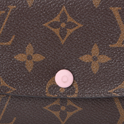 Louis Vuitton Monogram Emilie Wallet Rose Ballerine 6 of 9