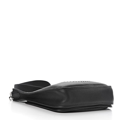 Hermes Taurillon Clemence Evelyne II PM Black 4 of 14