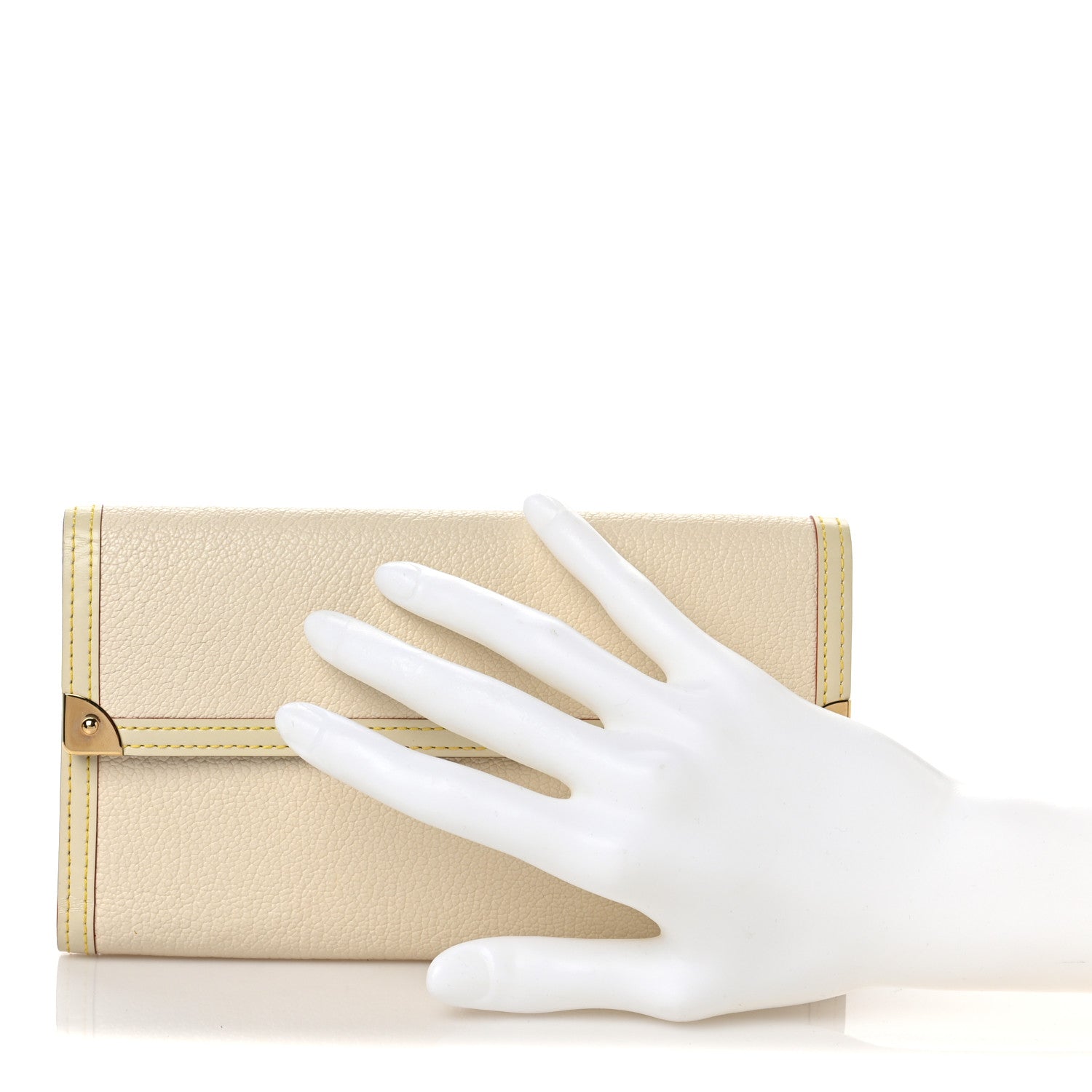 Louis Vuitton Suhali Porte Tresor International Wallet White 2 of 8