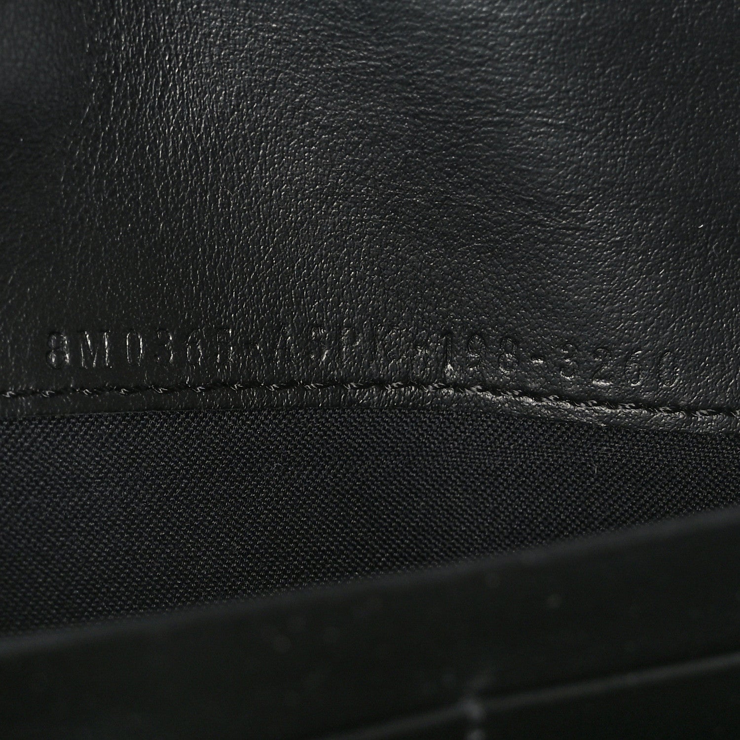 Fendi Vitello Liberty F is Fendi Studded Continental Envelope Wallet On Chain Black 8 of 11