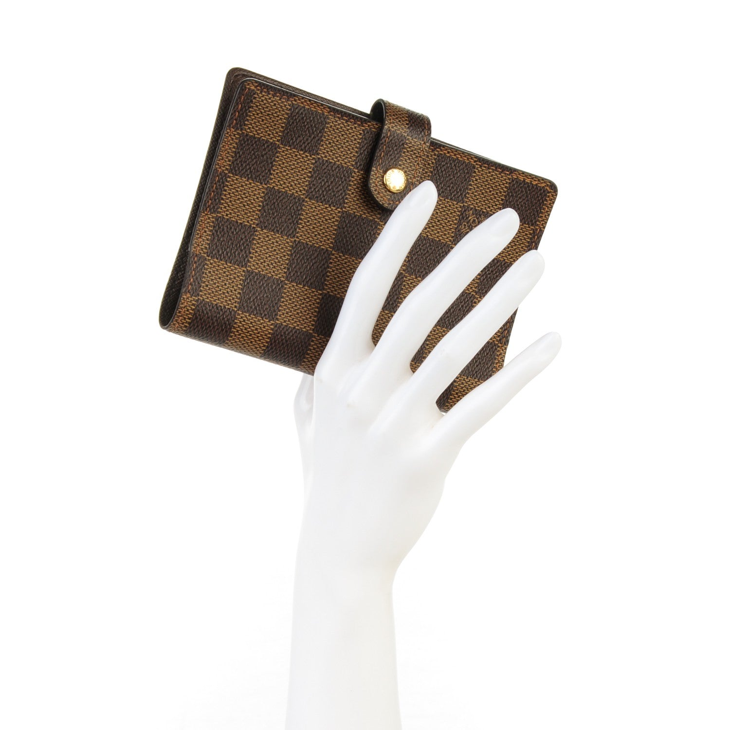Louis Vuitton Damier Ebene Small Ring Agenda Cover 2 of 7