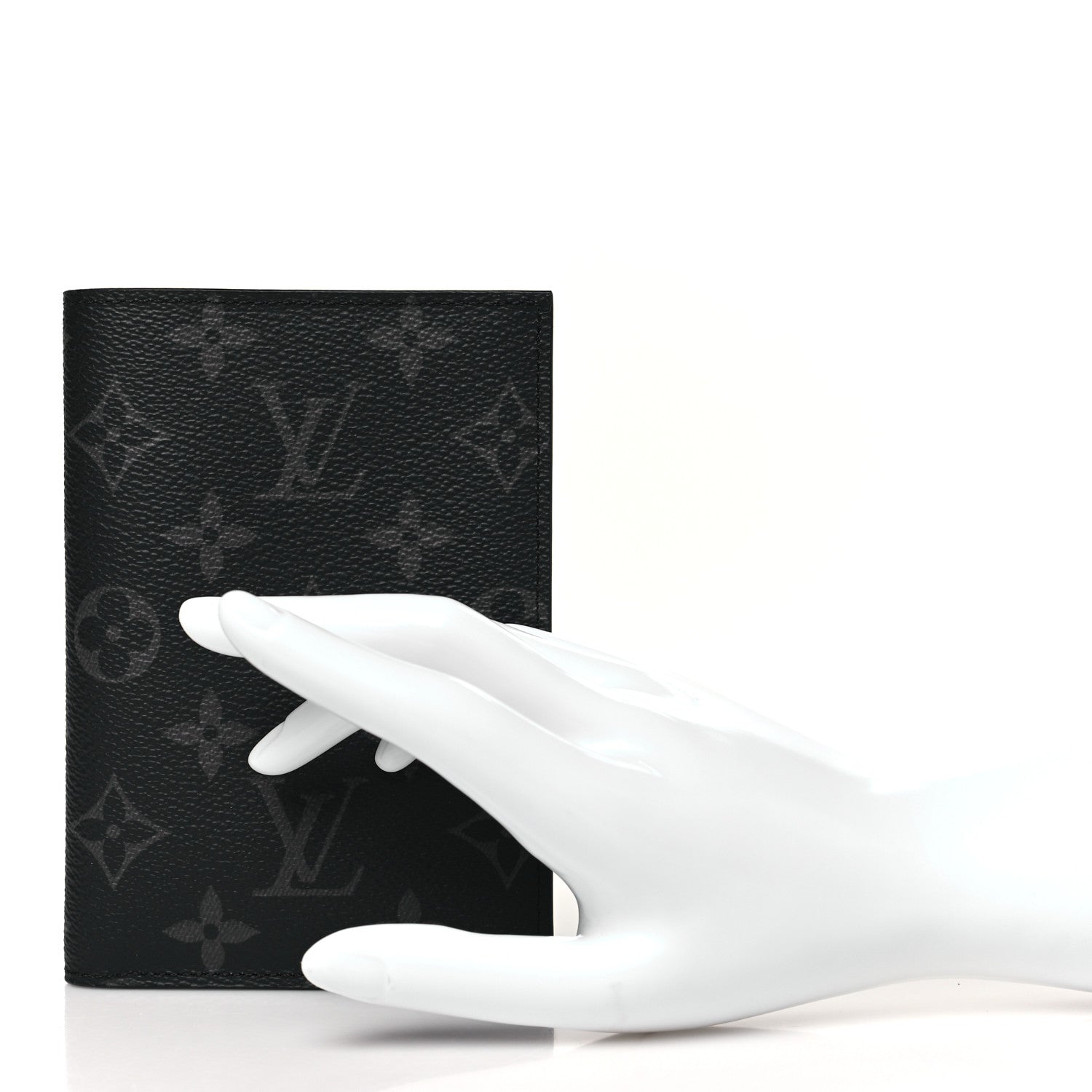 Louis Vuitton Monogram Eclipse Passport Cover 2 of 6