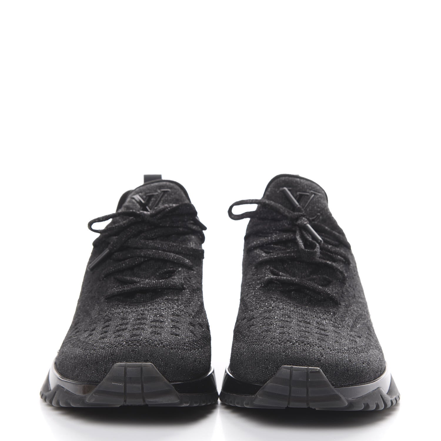 Louis Vuitton Technical Knit V.N.R Sneakers 6.5 Black 2 of 8